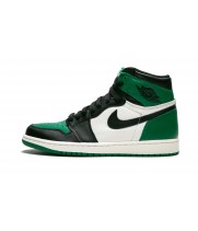 Green and white shop air jordan 1